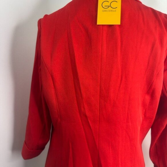 GRECERELLE Blazers for Women Lightweight Suit Jackets 3/4 Sleeve Casual … - Picture 7 of 13